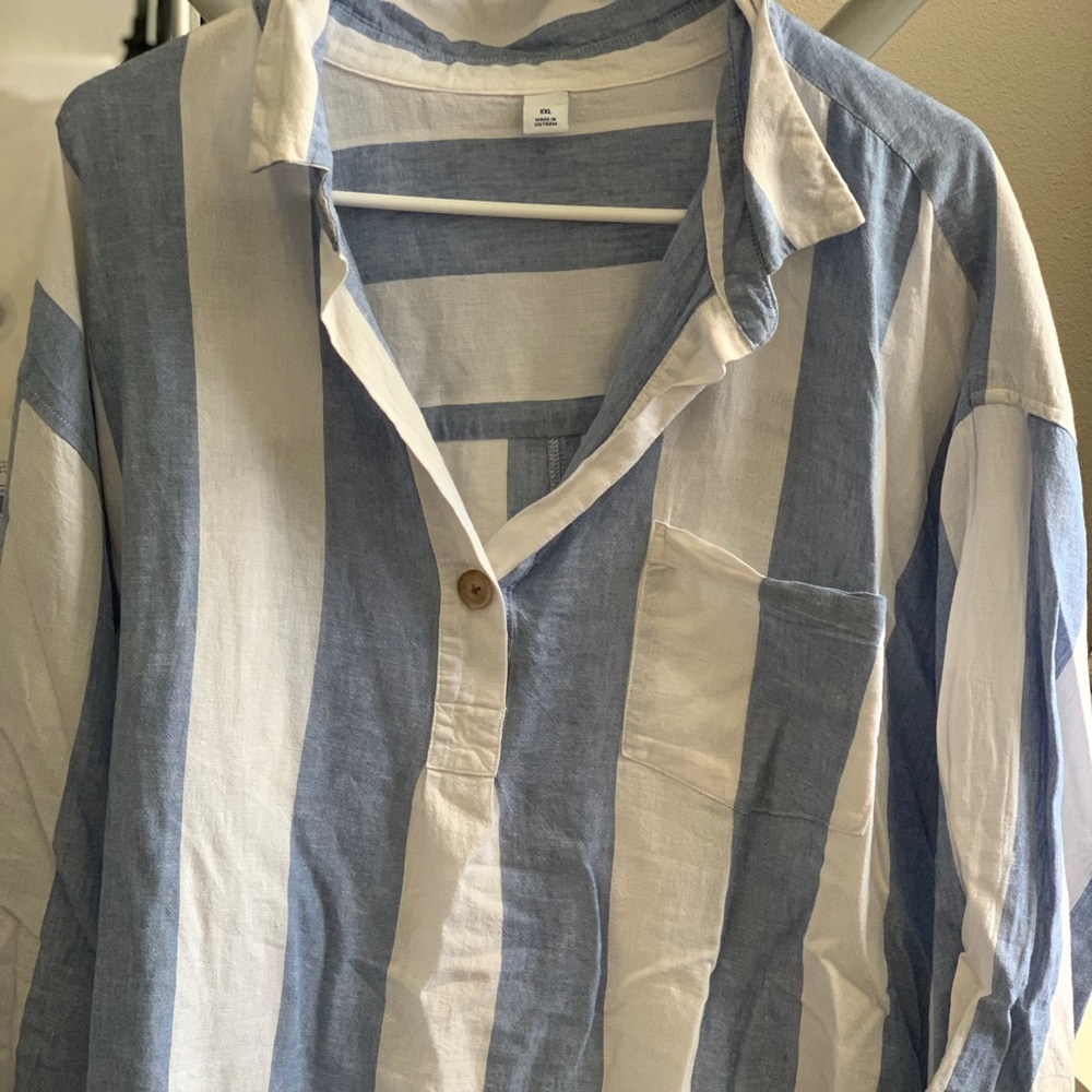 Old Navy Striped Blouse